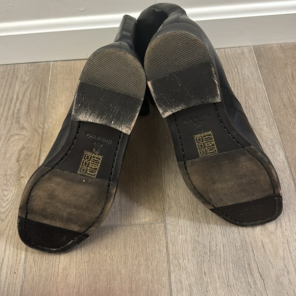 NEW! Free People Easton Equesterian Black Boots - Size 40.5 EU/ 9.5 US🫧 - Picture 12 of 14